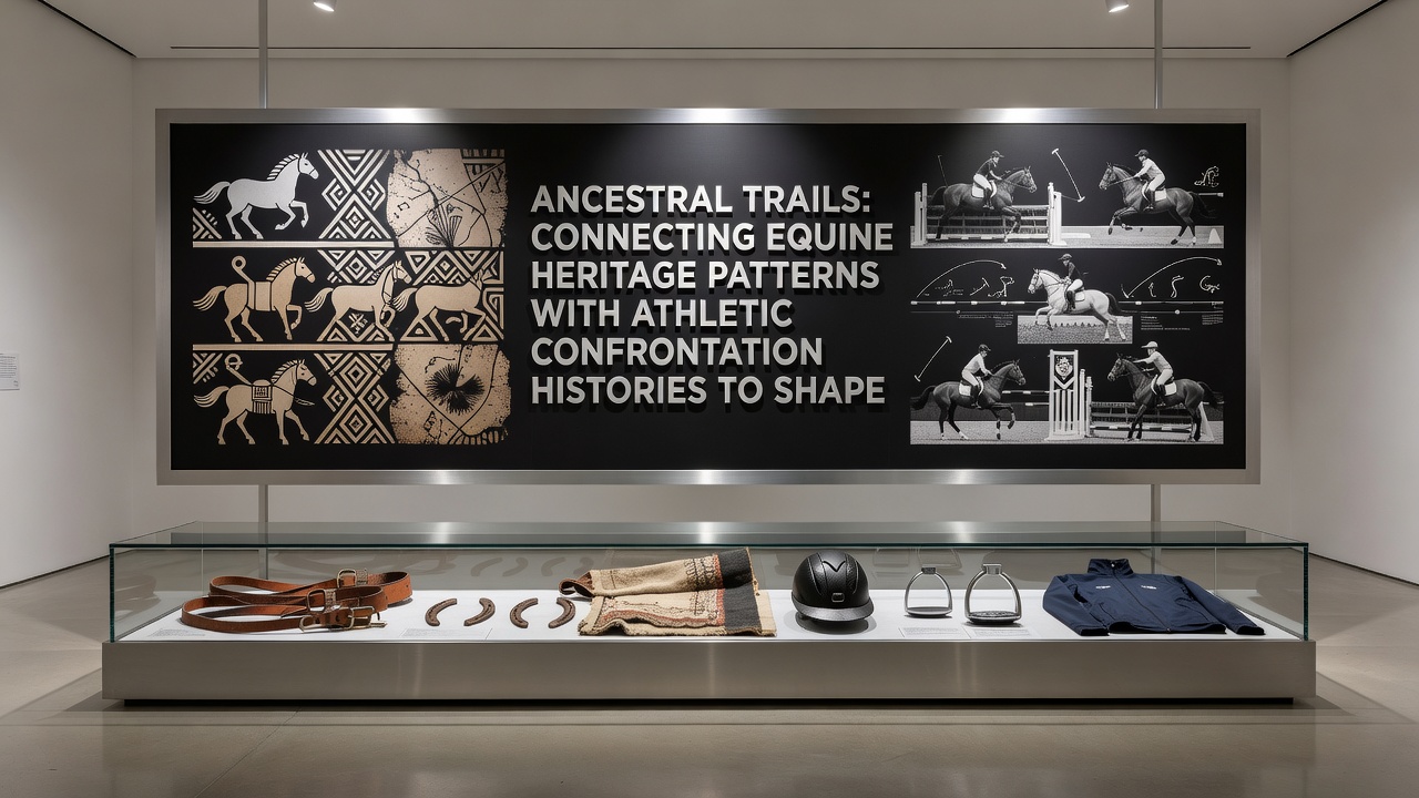Layered accumulator strategy board displaying interconnected equine heritage markers and past athletic confrontation results across scheduled June 2026 fixtures