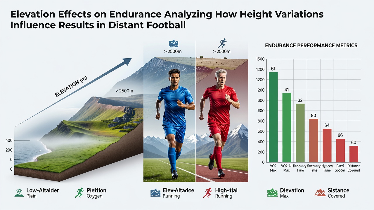 Detailed view of endurance testing and competition at high elevation sites across football, tennis and horse racing