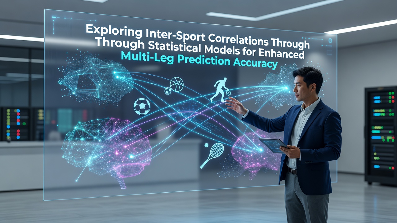Statistical models analyzing correlations between football, tennis, and horse racing datasets for multi-leg betting predictions