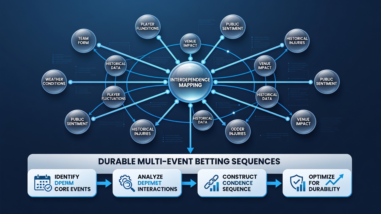 Detailed network graph illustrating mapped dependencies between September 2026 football, tennis, and racing outcomes with highlighted durable sequence paths