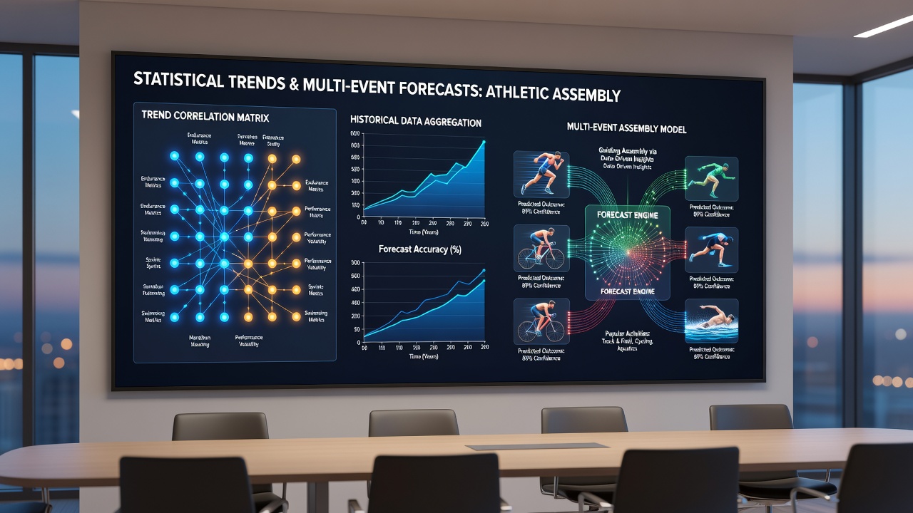 Analytical charts displaying multi-event probability distributions for basketball and football outcomes